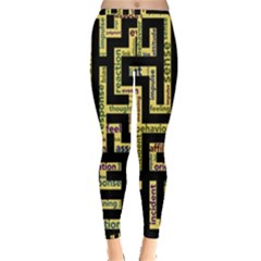 Mindset Stimulus Response Emotion Inside Out Leggings