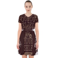 Encourage Motivation Tackle Things Adorable In Chiffon Dress