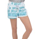 Motivation Positive Inspirational Women s Velour Lounge Shorts View1