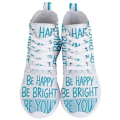 Motivation Positive Inspirational Women s Lightweight High Top Sneakers