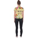 Best Wishes Yellow Flower Greeting Short Sleeve Sports Top  View2