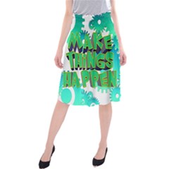 Gears Gear Interaction Act Do Midi Beach Skirt by Sapixe