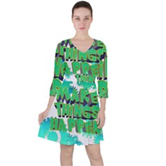 Gears Gear Interaction Act Do Ruffle Dress by Sapixe