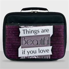 Beautiful Things Encourage Lunch Bag