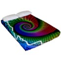 Head Spiral Self Confidence Fitted Sheet (California King Size) View2