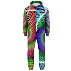 Head Spiral Self Confidence Hooded Jumpsuit (men)  by Sapixe