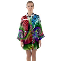 Head Spiral Self Confidence Long Sleeve Kimono Robe by Sapixe