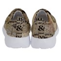 Motivational Calligraphy Grunge Velcro Strap Shoes View4