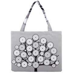 Gears Tree Structure Networks Mini Tote Bag by Sapixe