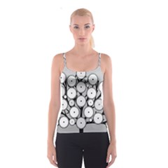 Gears Tree Structure Networks Spaghetti Strap Top