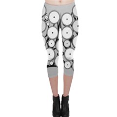 Gears Tree Structure Networks Capri Leggings 