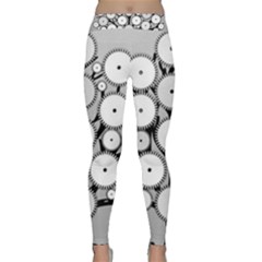 Gears Tree Structure Networks Classic Yoga Leggings