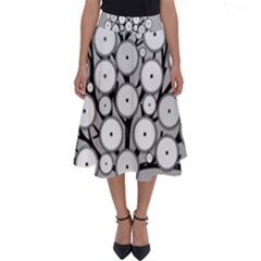 Gears Tree Structure Networks Perfect Length Midi Skirt