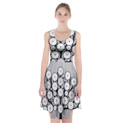 Gears Tree Structure Networks Racerback Midi Dress