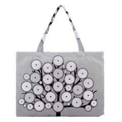 Gears Tree Structure Networks Medium Tote Bag