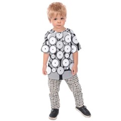 Gears Tree Structure Networks Kids Raglan Tee