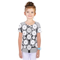 Gears Tree Structure Networks Kids  One Piece Tee