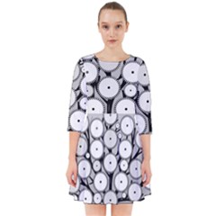 Gears Tree Structure Networks Smock Dress