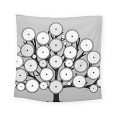 Gears Tree Structure Networks Square Tapestry (Small)