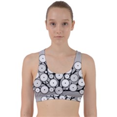 Gears Tree Structure Networks Back Weave Sports Bra