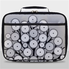 Gears Tree Structure Networks Full Print Lunch Bag