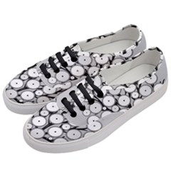 Gears Tree Structure Networks Women s Classic Low Top Sneakers