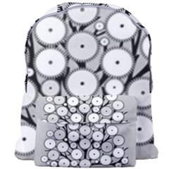 Gears Tree Structure Networks Giant Full Print Backpack