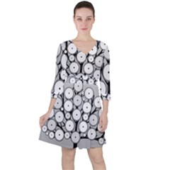 Gears Tree Structure Networks Ruffle Dress