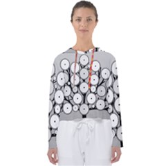 Gears Tree Structure Networks Women s Slouchy Sweat