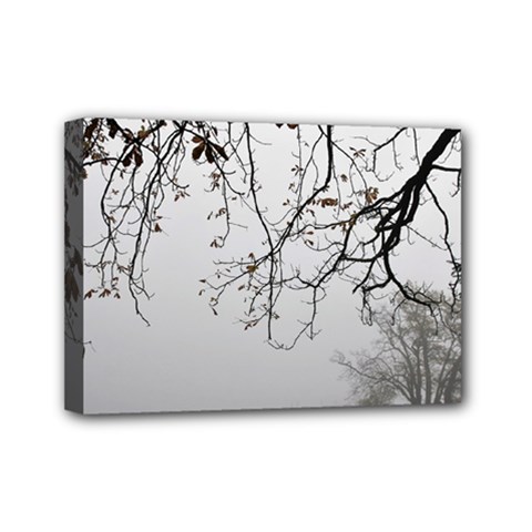 Tree Nature Landscape Mini Canvas 7  X 5  by Sapixe