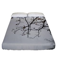 Tree Nature Landscape Fitted Sheet (queen Size) by Sapixe