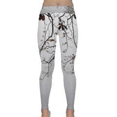 Tree Nature Landscape Classic Yoga Leggings by Sapixe