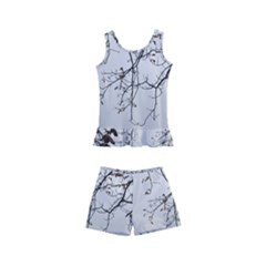 Tree Nature Landscape Kid s Boyleg Swimsuit