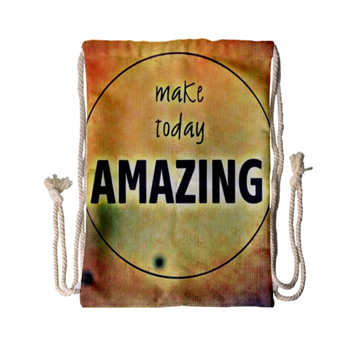 Beautiful Day Cheerful Munter Drawstring Bag (Small)