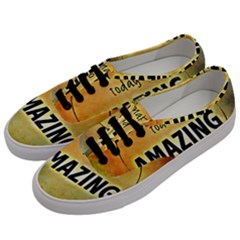 Beautiful Day Cheerful Munter Men s Classic Low Top Sneakers by Sapixe