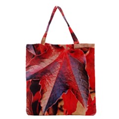 Wine Partner Wild Vine Leaves Plant Grocery Tote Bag by Sapixe