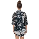 Mindset Neuroscience Thoughts Open Front Chiffon Kimono View2