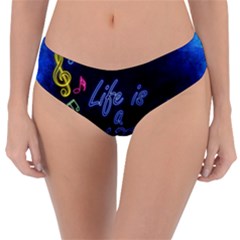 Beautiful Things Encourage Reversible Classic Bikini Bottoms by Sapixe