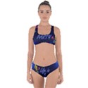 Beautiful Things Encourage Criss Cross Bikini Set View1