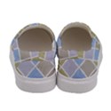 Background Paper Texture Motive Women s Canvas Slip Ons View4