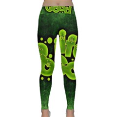 Motivation Live Courage Enjoy Life Classic Yoga Leggings by Sapixe