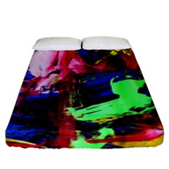 Global Warming 3 Fitted Sheet (queen Size) by bestdesignintheworld