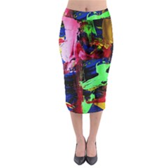 Global Warming 3 Midi Pencil Skirt by bestdesignintheworld