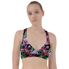 Lilac And Lillies 3 Sweetheart Sports Bra by bestdesignintheworld