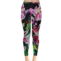 Lilac And Lillies 3 Inside Out Leggings