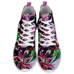 Lilac And Lillies 3 Men s Lightweight High Top Sneakers