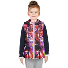 Depression 6 Kid s Hooded Puffer Vest by bestdesignintheworld