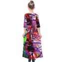 Depression 6 Kids  Quarter Sleeve Maxi Dress View2