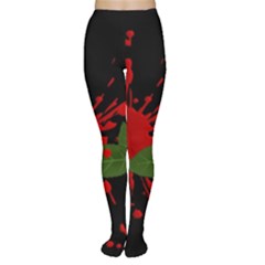 Background Texture Stain Women s Tights