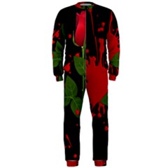 Background Texture Stain OnePiece Jumpsuit (Men) 